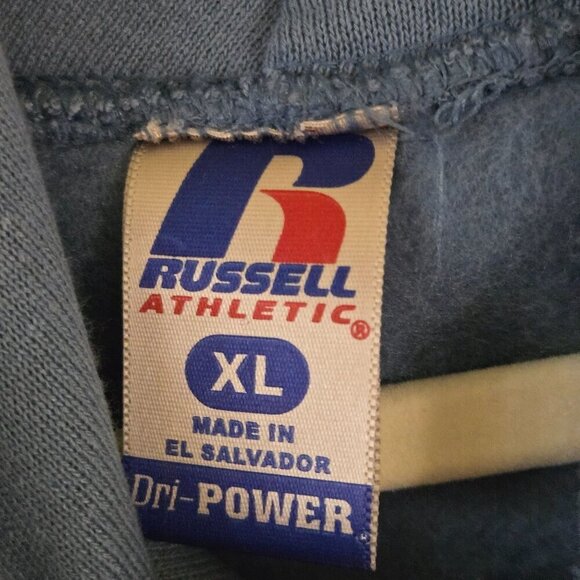 Russell Athletics NWT Cape Cod Mass Dri Power Blue Hoodie Size XL - Picture 7 of 8
